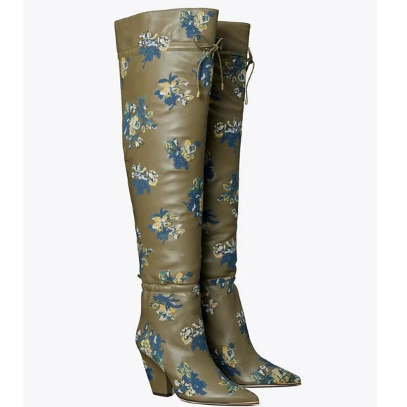 Tory Burch Over The Knee Boots - Picture 2 of 16